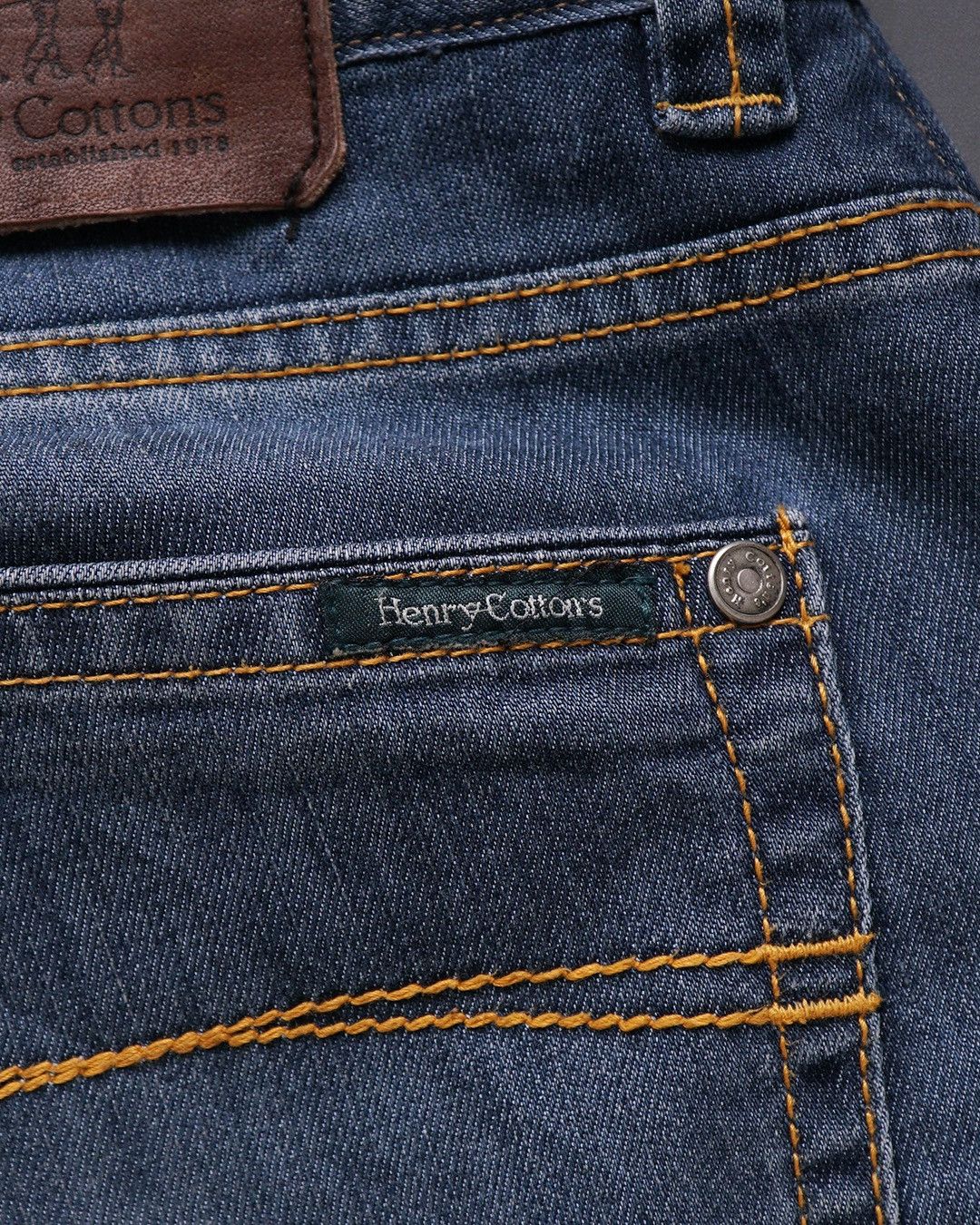 Henry Cotton's ✨Vintage 90s British Denim by Henry Cottons Size US 30 / EU 46 - 11 Thumbnail