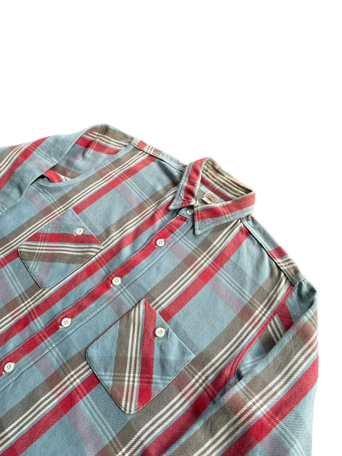 Warehouse Vintage Warehouse Sanforized Flannel Shirt Size US L / EU 52-54 / 3 - 2 Thumbnail