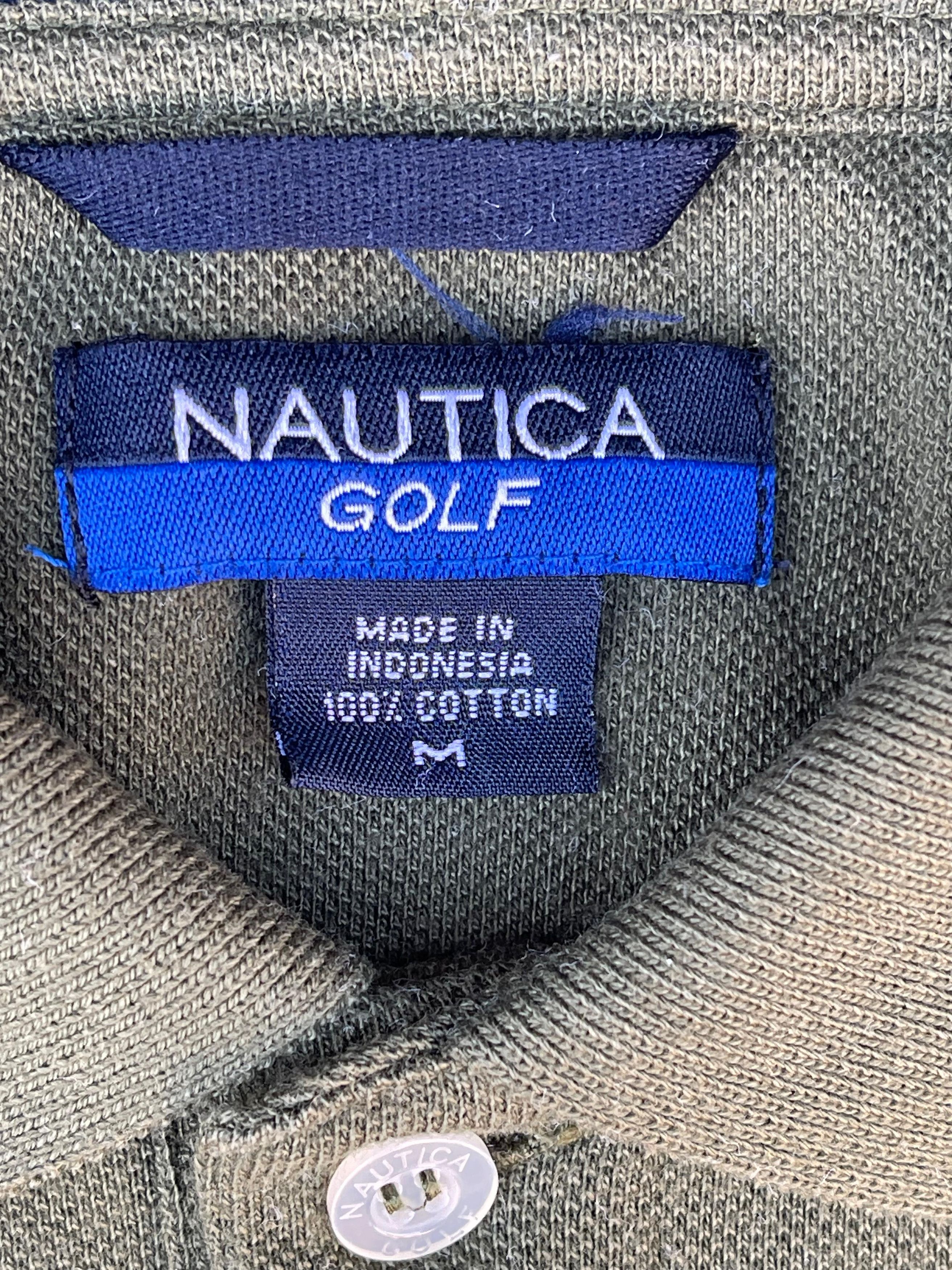 Nautica Polo Shirt "Nautica Golf" Army Size US M / EU 48-50 / 2 - 3 Thumbnail