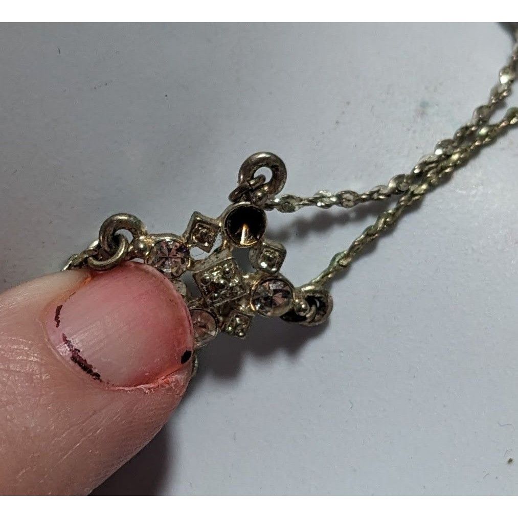 Other Icing Y2K Industrial Glam Rhinestone Choker Necklace Size ONE SIZE - 6 Thumbnail