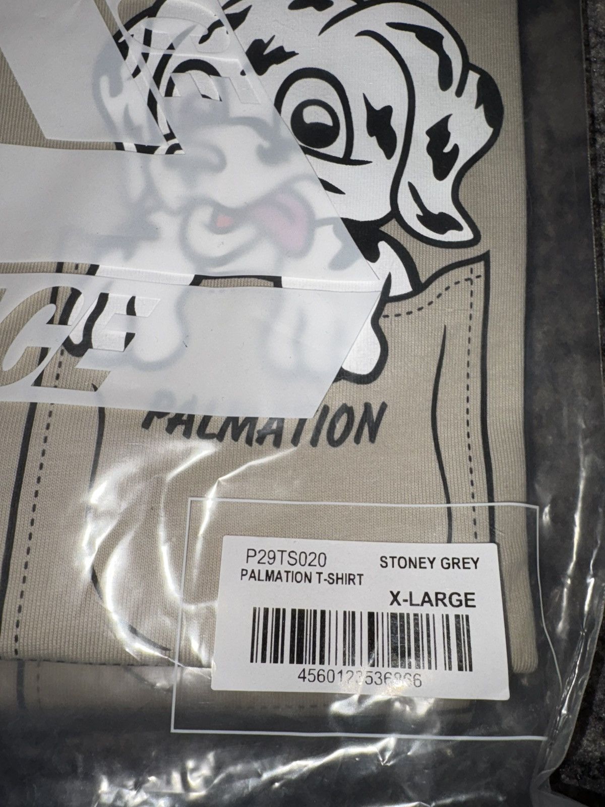 Palace Palace Palmation T-Shirt Stone Size US XL / EU 56 / 4 - 3 Thumbnail