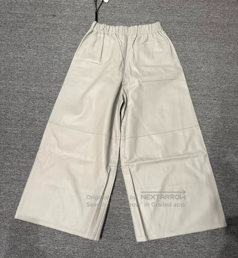 Loewe Loewe size S Loose leather pants Size 22" - 2 Thumbnail