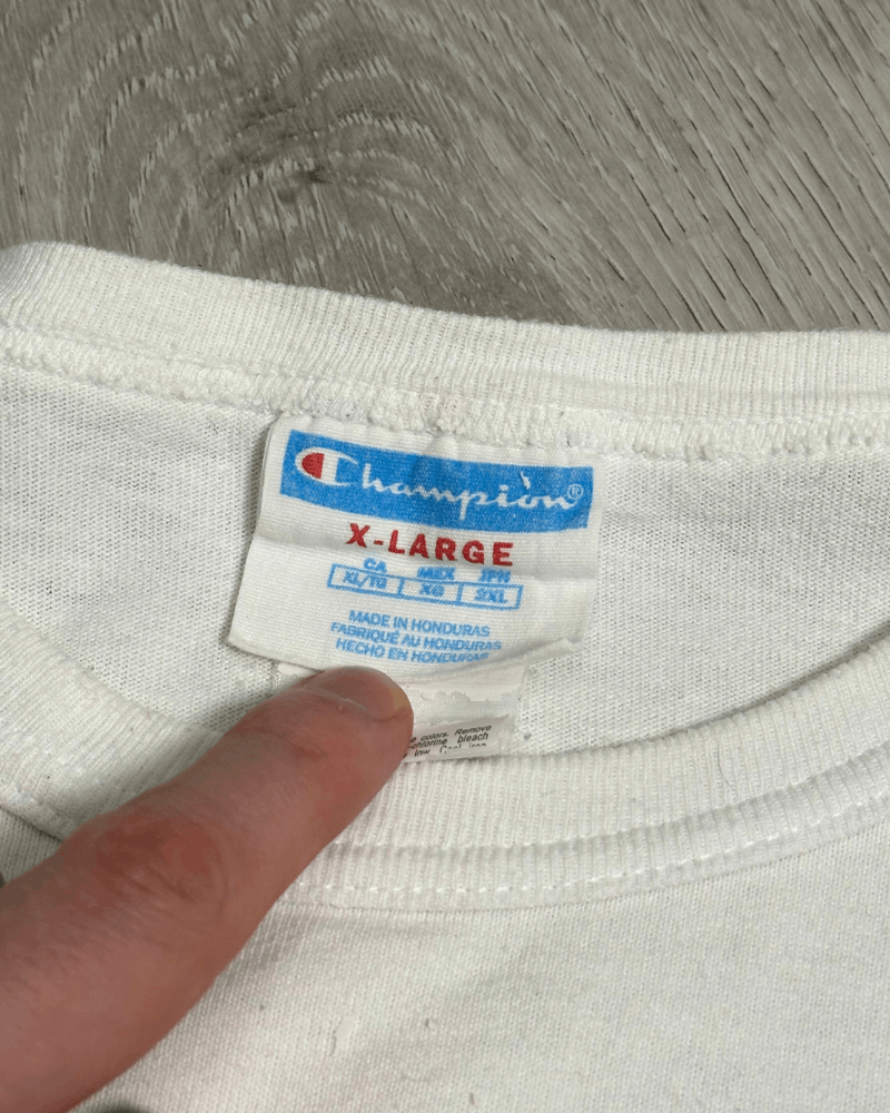 Champion × Vintage Champion Big Logo Men's White T-Shirt - Size XL Size US XL / EU 56 / 4 - 6 Thumbnail