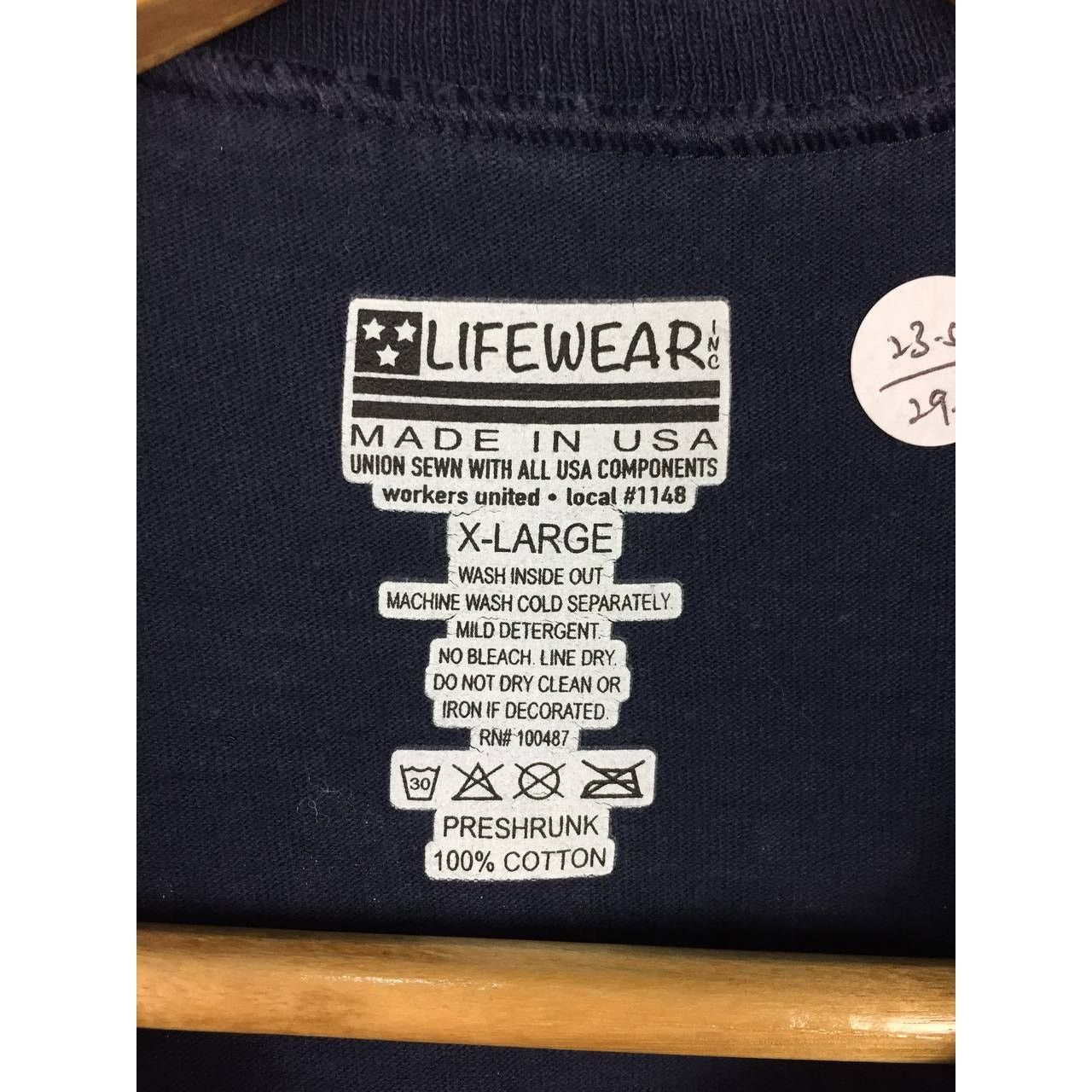 Other LifeWear Quality And Pride In Craftsmanship Union Proud Tee Size US XL / EU 56 / 4 - 9 Thumbnail