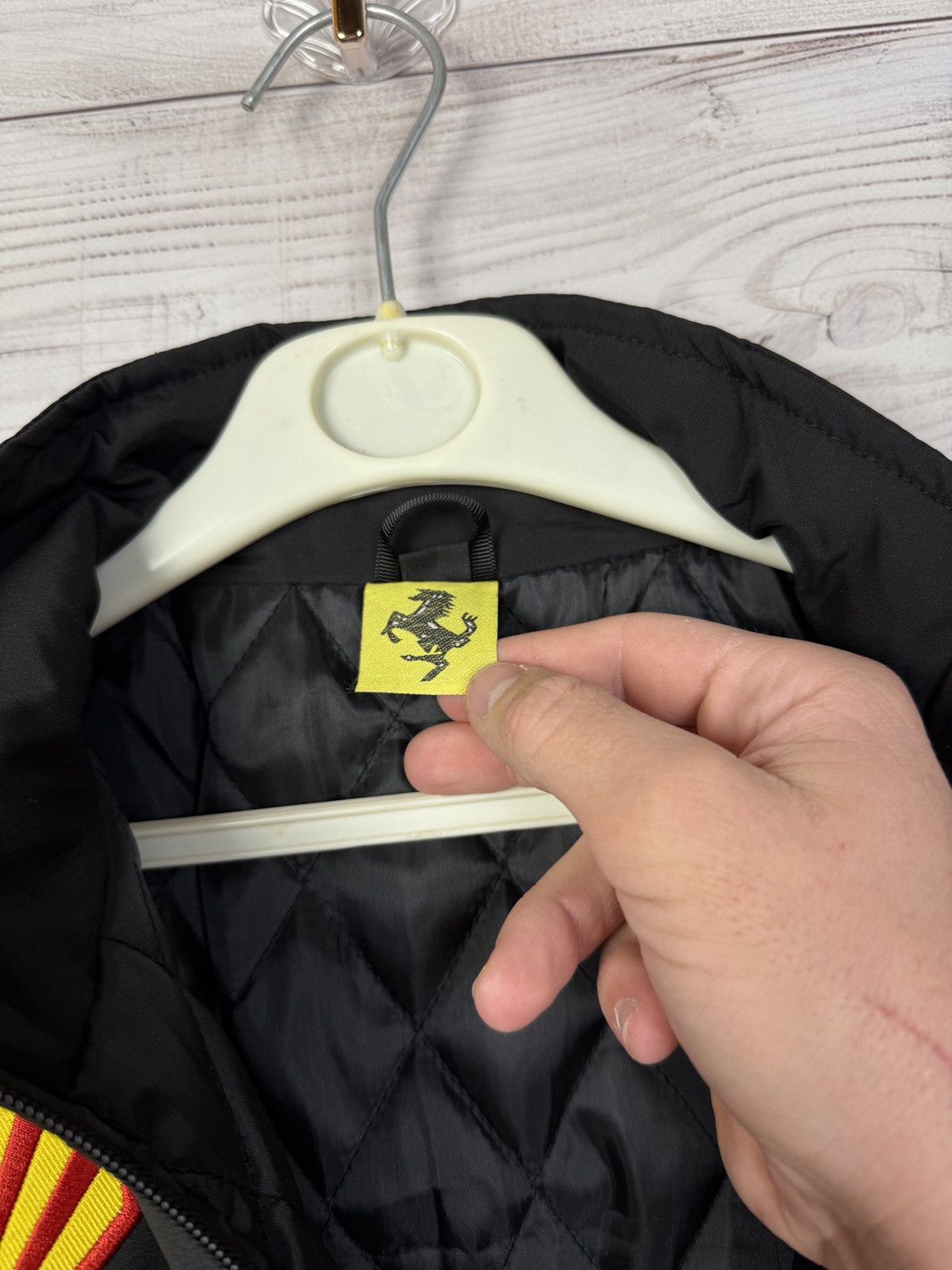 Ferrari Racing Jacket Ferarri Big Logo Rare Size US L / EU 52-54 / 3 - 10 Thumbnail