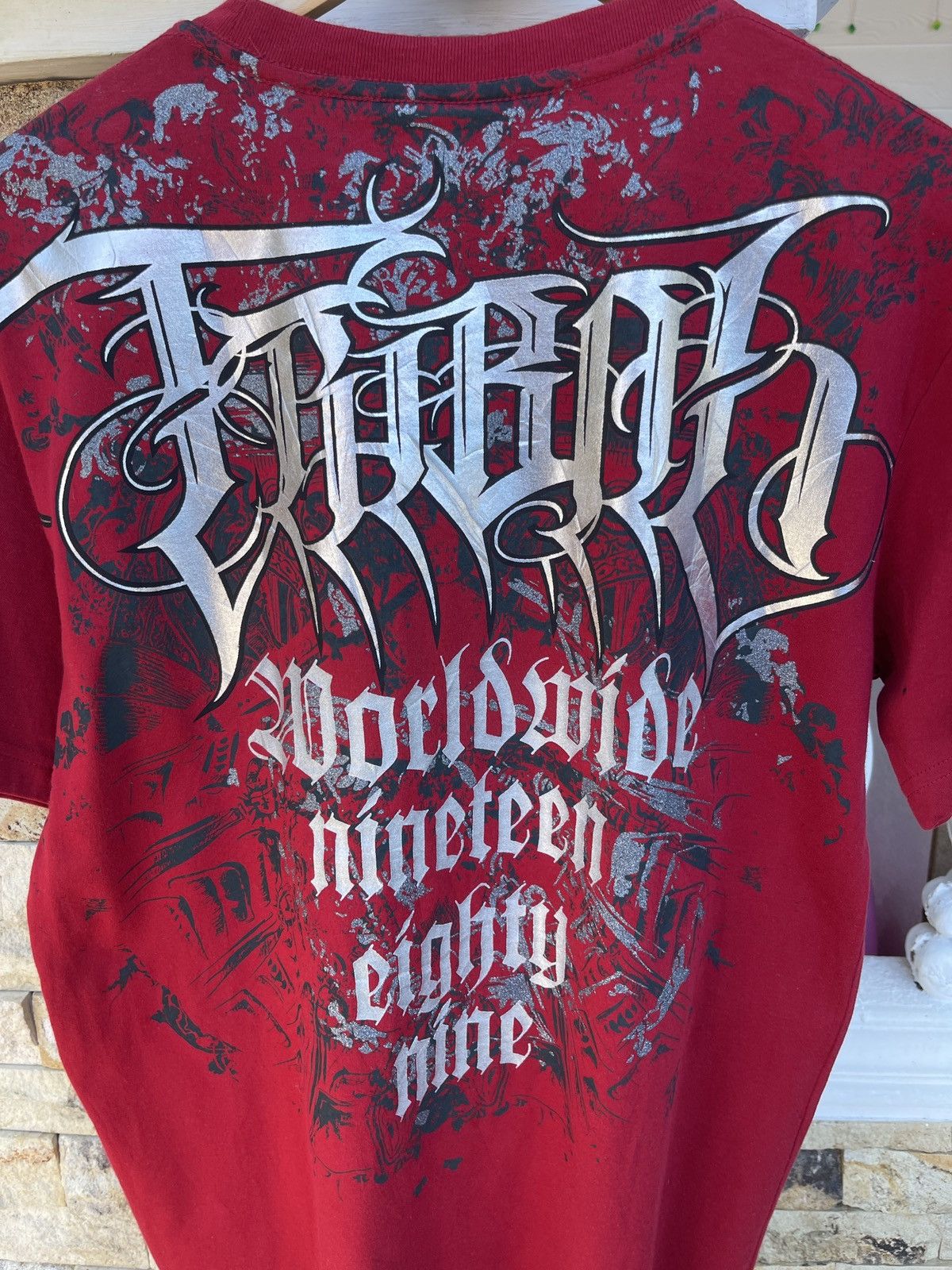 Affliction Last Drop🔥Rare🔥Japanese Tribal Seditionaries Punk T-Shirt Size US L / EU 52-54 / 3 - 5 Thumbnail