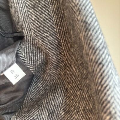 Bert Pulitzer Bert Pulitzer Herringbone Wool Blazer Mens Sz 46R VTG Tweed Size 46R - 9 Thumbnail