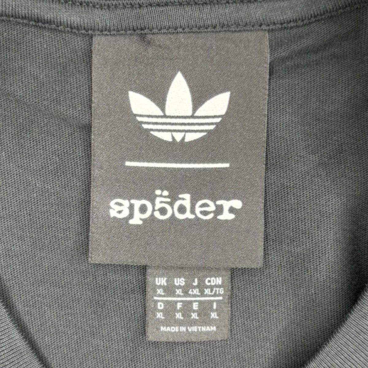 Sp5der Sp5der Worldwide Adidas Black Souvenir T-Shirt Size US XL / EU 56 / 4 - 4 Thumbnail