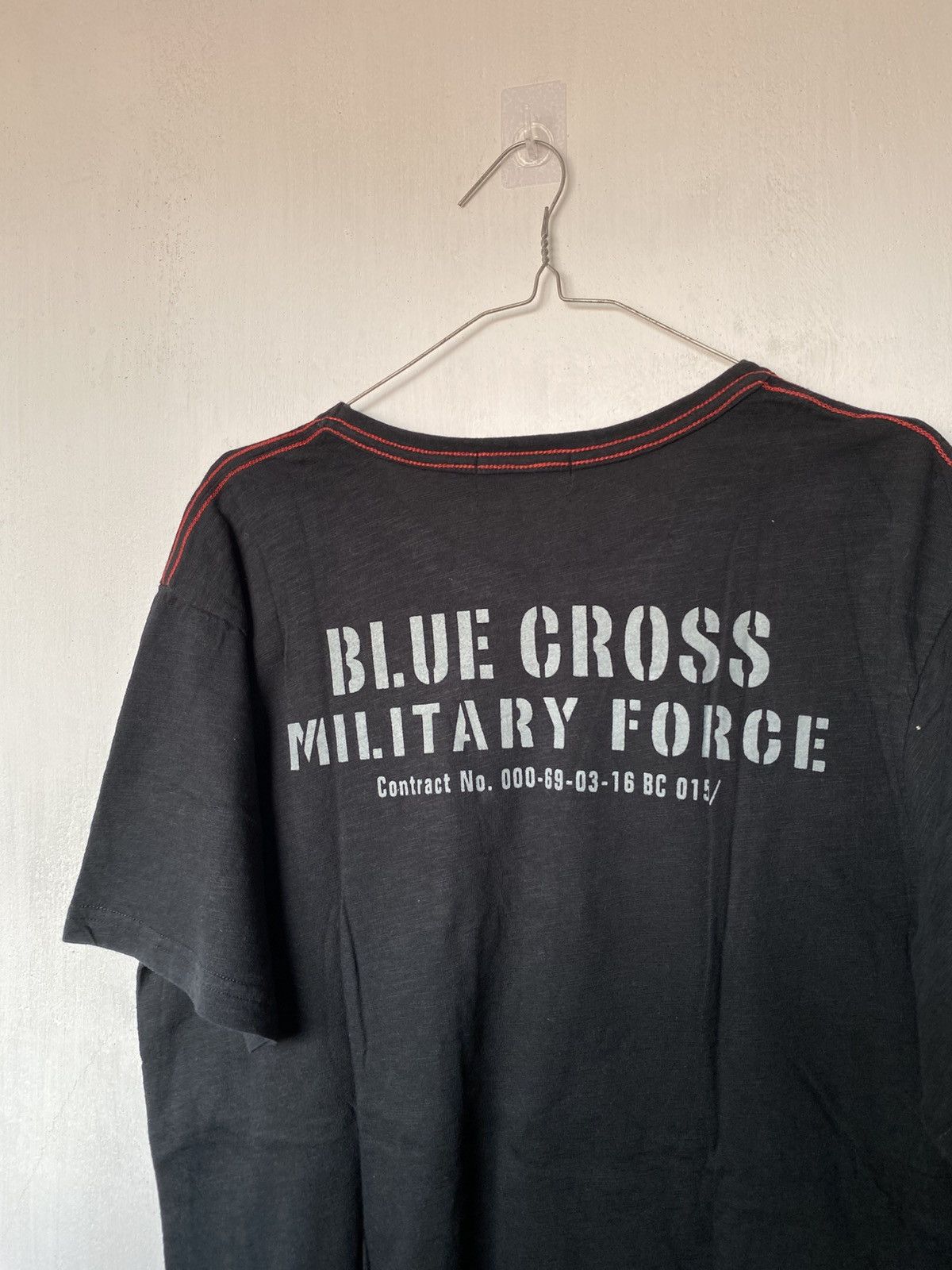 If Six Was Nine Blue Cross Military Force Tshirt Size US L / EU 52-54 / 3 - 4 Thumbnail