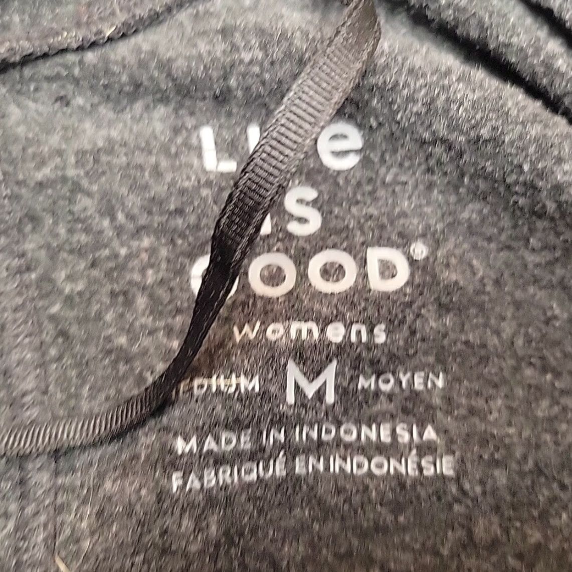 Life is Good VINTAGE Life is good Cardigan Sweat er Womens M Gray Rayon Blend Open Front Lightweight Knit Casual Womens Medium Gray) Size M / US 6-8 / IT 42-44 - 3 Thumbnail