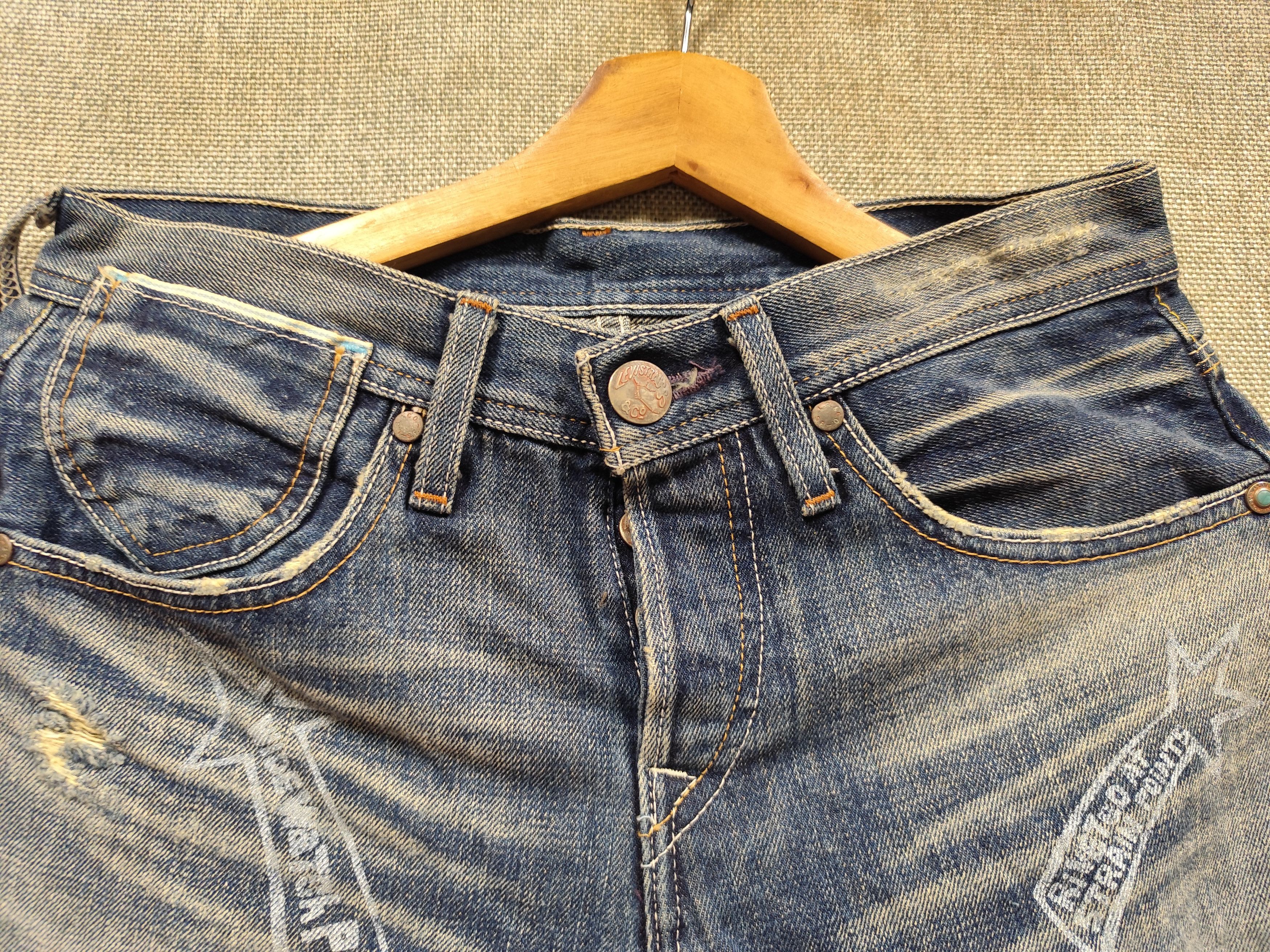 Levi's vintage levi's selvedge back buckle Size 29" - 6 Thumbnail