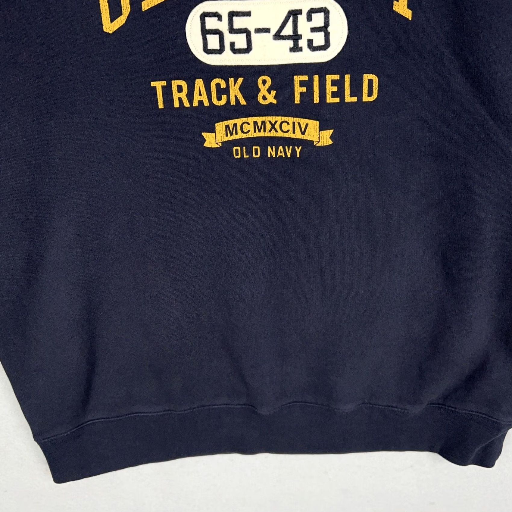 Old Navy Old Navy Sweatshirt Mens Large Blue Track Field Crew Pullover Athletic Varsity Size US L / EU 52-54 / 3 - 3 Thumbnail