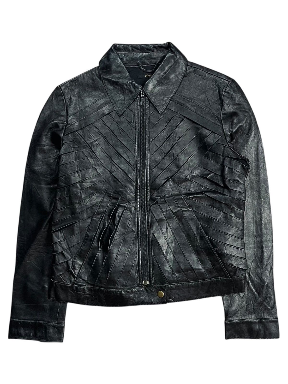 14th Addiction Old Vice Fairy - Vkei Style Leather Jacket Size L / US 10 / IT 46 - 1 Thumbnail