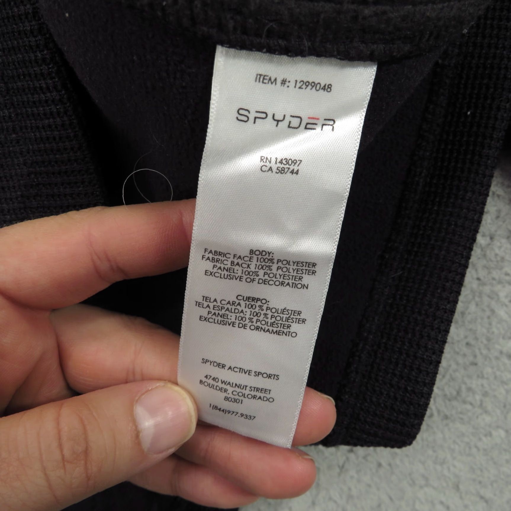 Spyder Spyder Jacket Men Large Black Core Fleece 1/2 Zip Pullover Ski Lodge Sweater Vintage Size US L / EU 52-54 / 3 - 6 Thumbnail