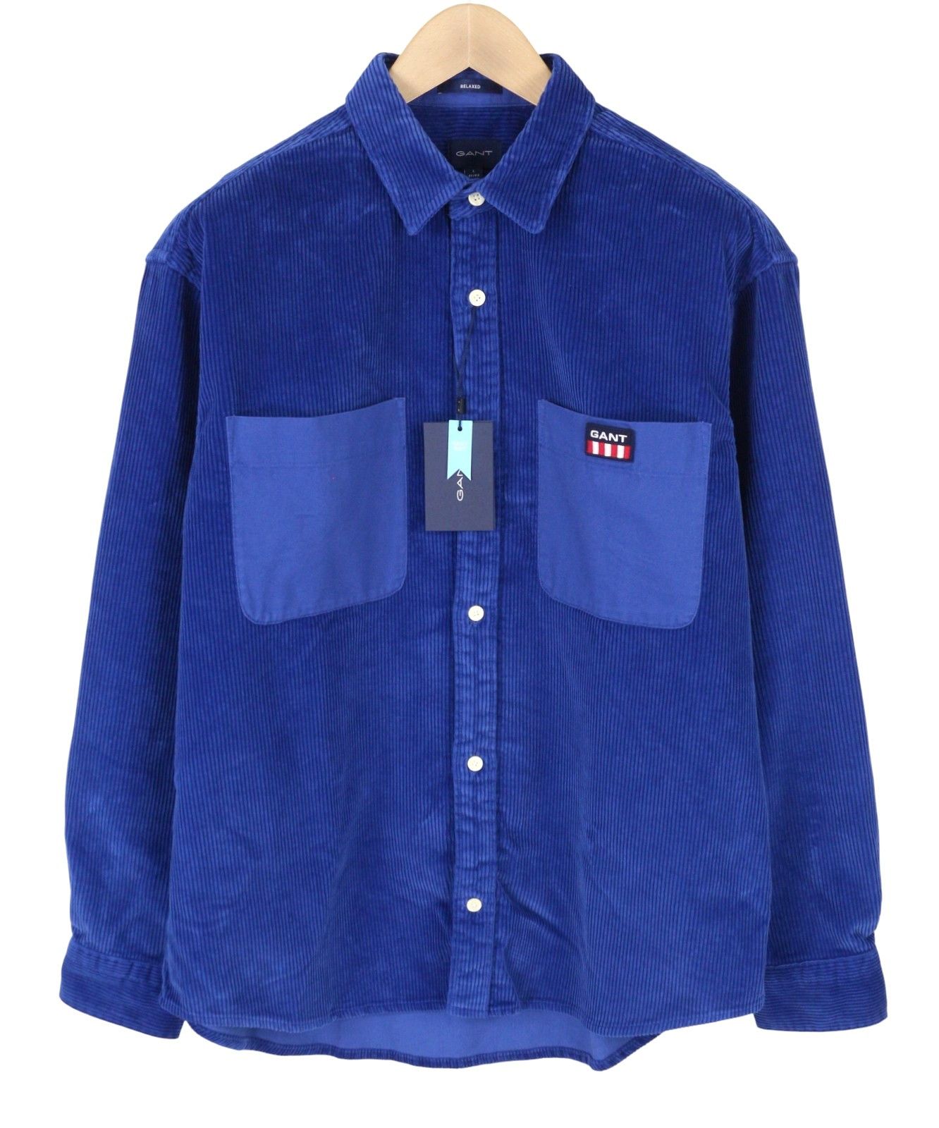 Gant REL CHUNKY CORDUROY TOWN L College Blue Patch 87527 Size US L / EU 52-54 / 3 - 1 Thumbnail