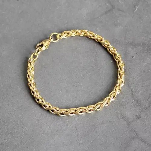 Jewelry 6mm Width Keel Chain Bracelet Size ONE SIZE - 3 Thumbnail