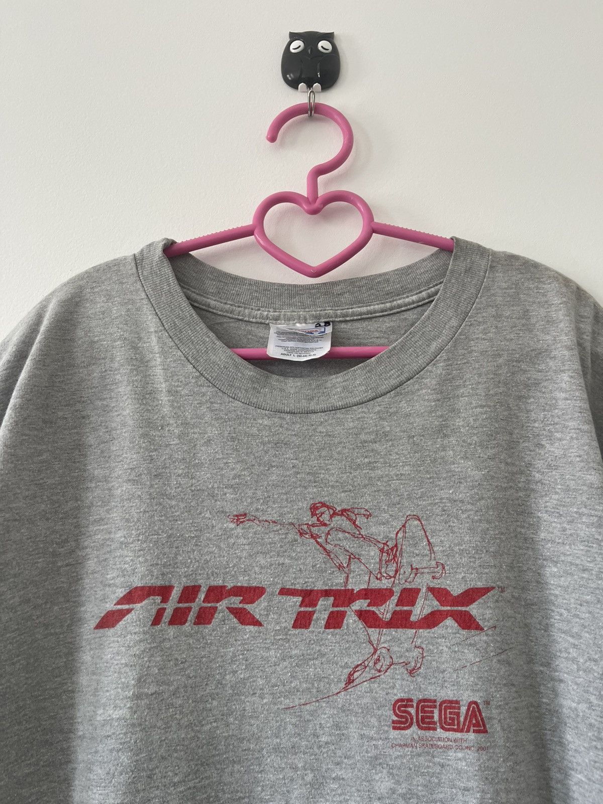 The Game Rare 2001 AIR TRIX By Sega X CHAPMAN SKATEBOARD Promo Tee Size US L / EU 52-54 / 3 - 2 Thumbnail