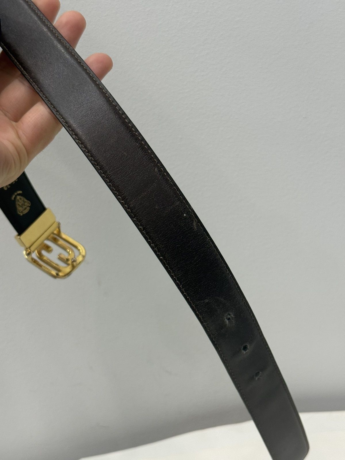 Gucci Gucci Reversible Leather Belt Size ONE SIZE - 6 Thumbnail