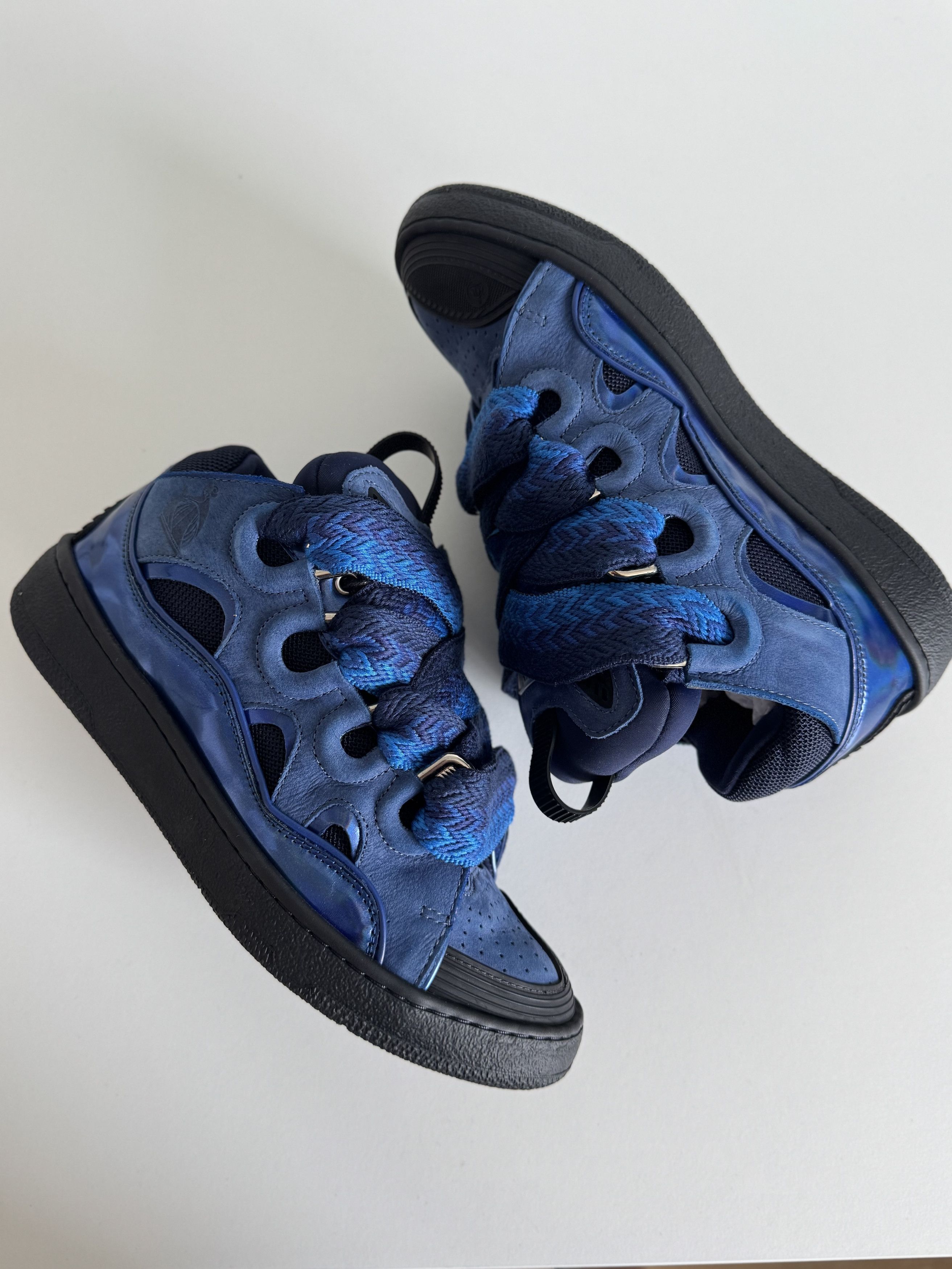 Lanvin Lanvin Curb Sneakers Size US 7 / IT 37 - 8 Thumbnail