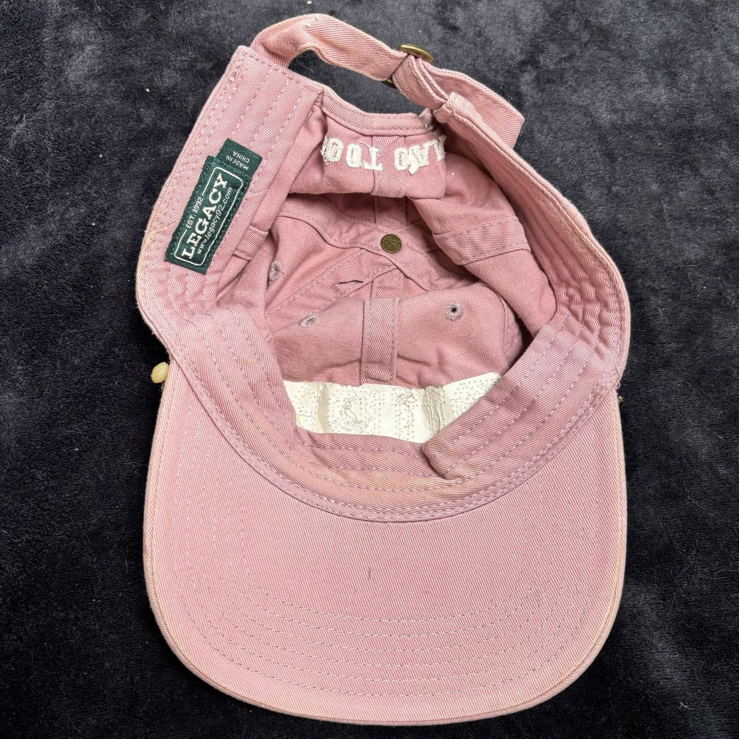 Other Pink Beaded Burn Hat Size ONE SIZE - 5 Thumbnail