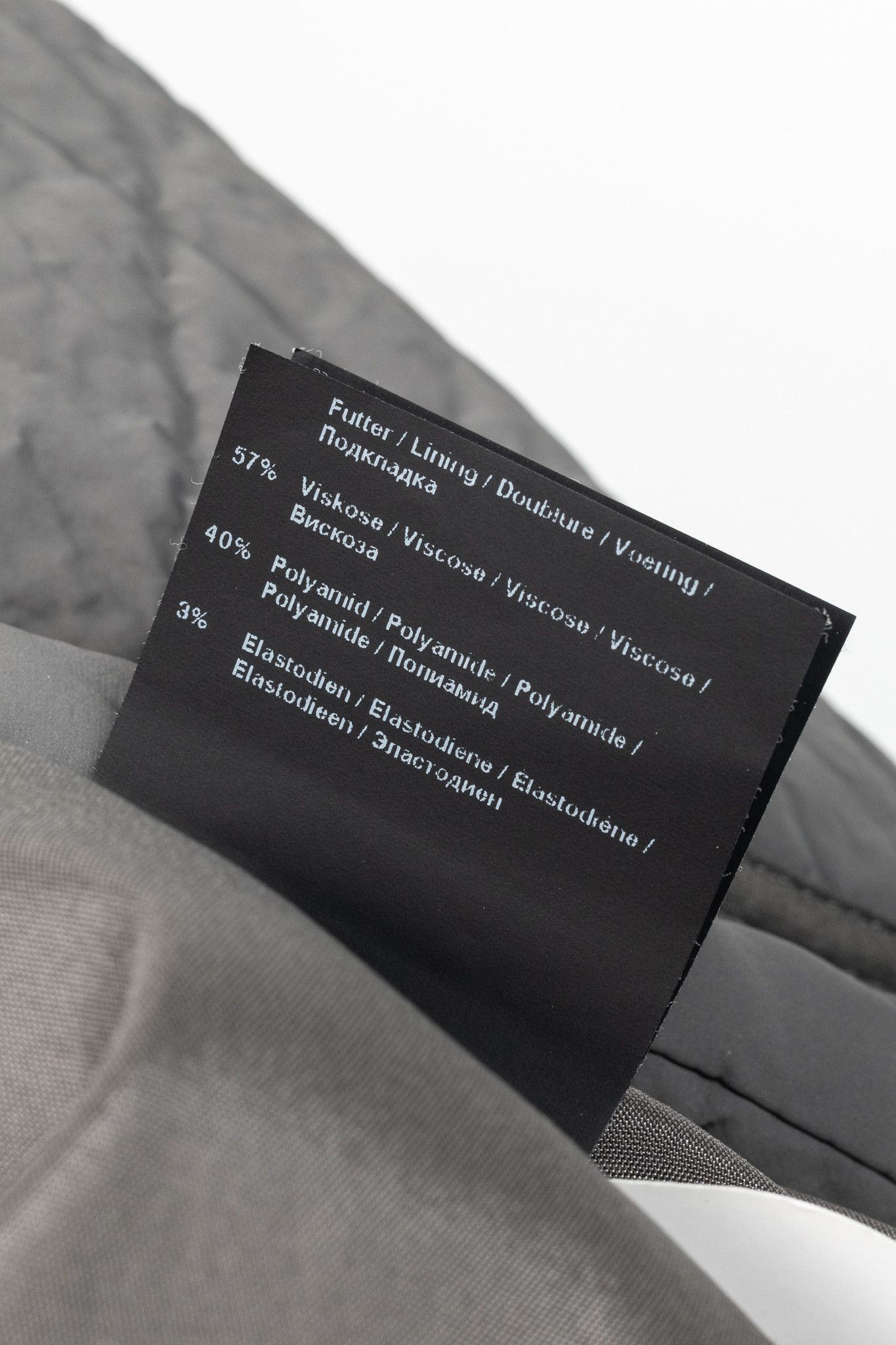 Annette Gortz Annette Gortz AW14 Clyde Grey Waxed Pebble-Texture Coat Size XL / US 12-14 / IT 48-50 - 14 Thumbnail