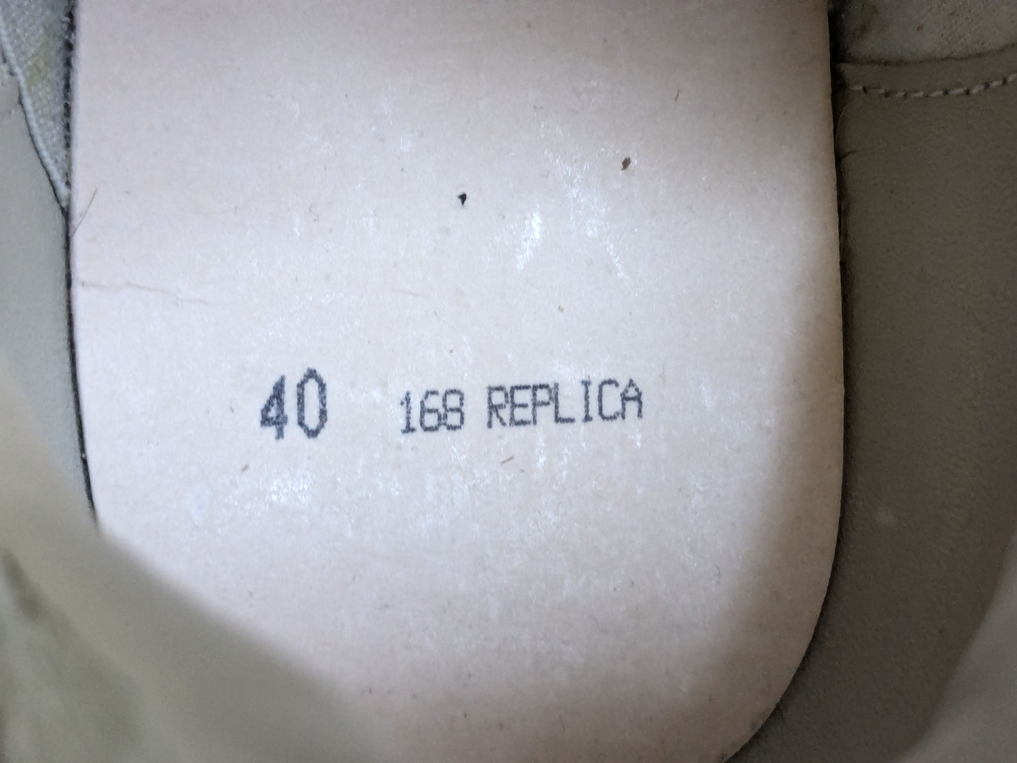 Maison Margiela Maison Margiela Replica GAT Sneakers Gray White 7 40 Low Top Size US 7 / EU 40 - 10 Thumbnail