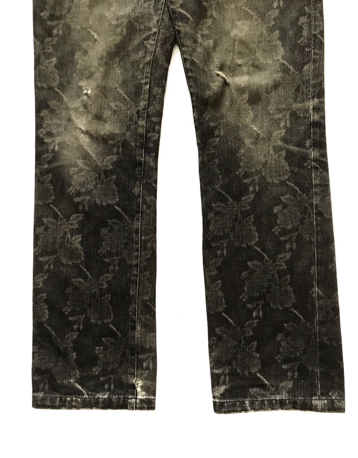 14th Addiction × 20471120 × Beauty Beast JAPANESE BRAND FAUST FULLPRINT FLOWER TROUSER PANTS Size US 30 / EU 46 - 3 Thumbnail