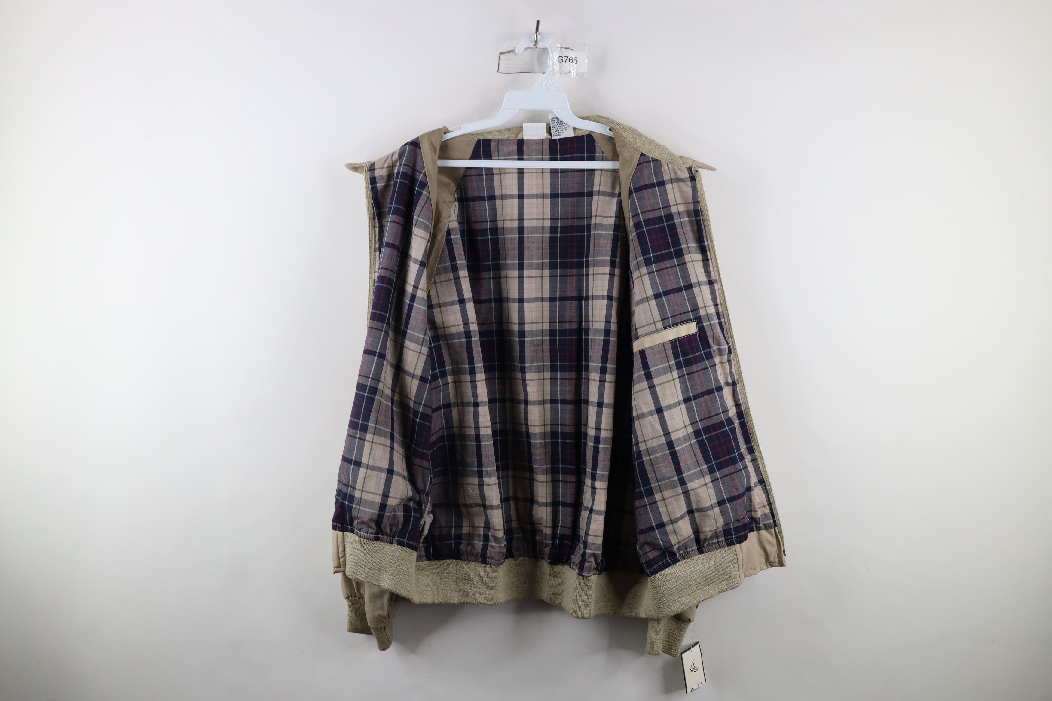 Vintage Deadstock Vintage 90s Streetwear Full Zip Bomber Jacket Size US L / EU 52-54 / 3 - 9 Thumbnail