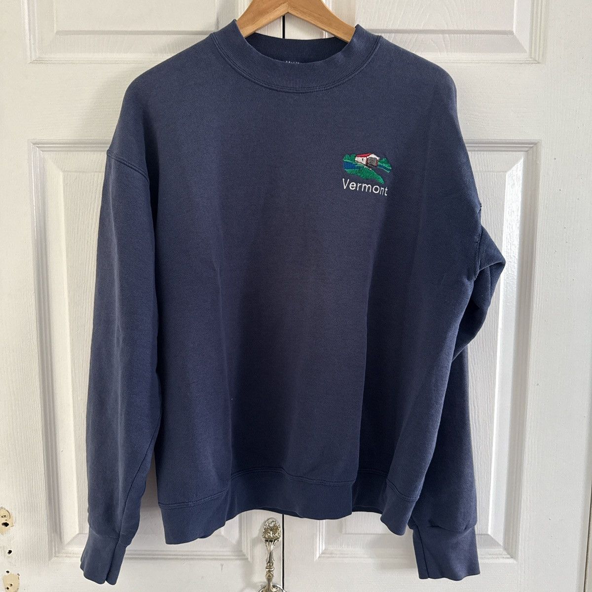 Fruit Of The Loom Vintage Vermont sweatshirt Size US L / EU 52-54 / 3 - 1 Thumbnail