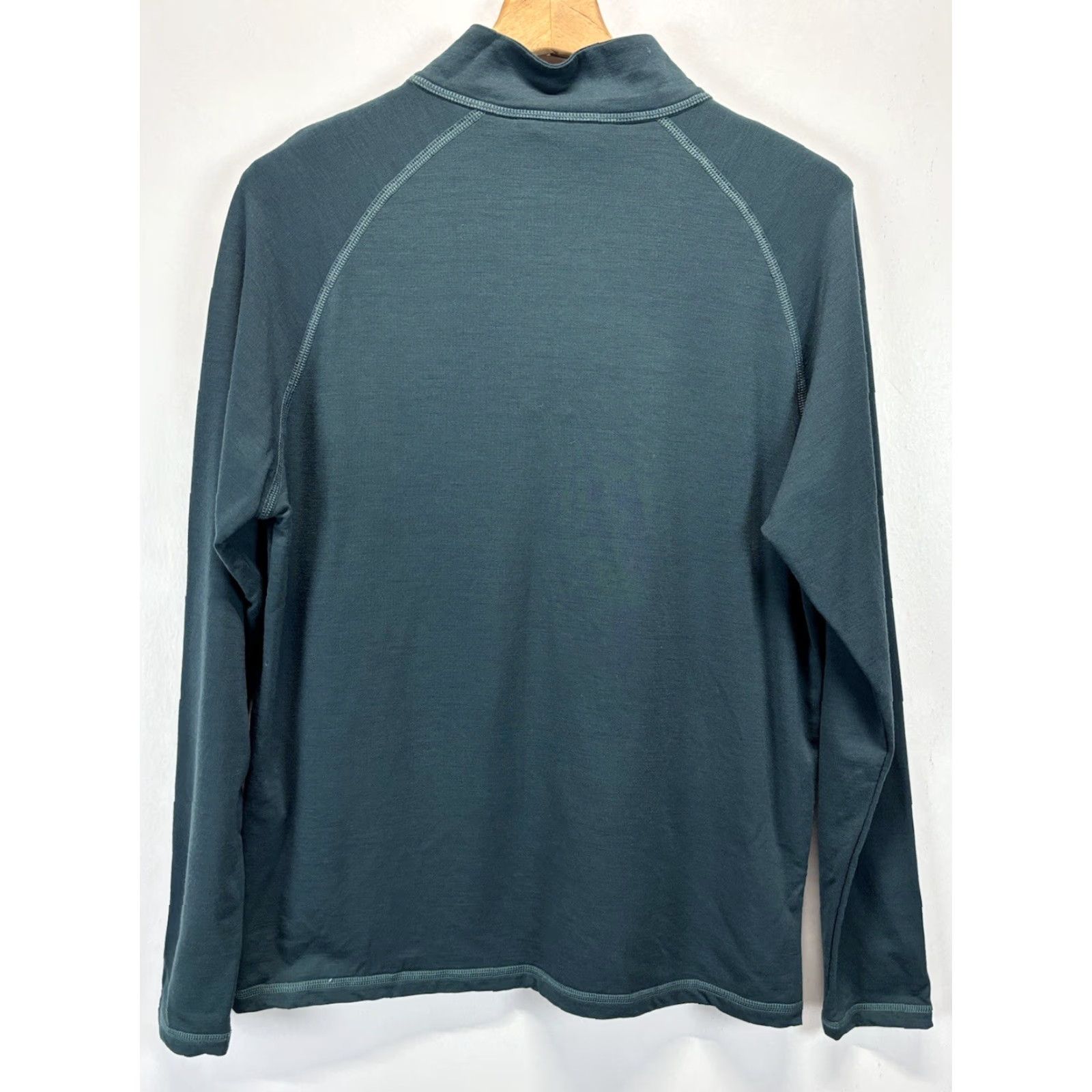 Peter Millar Peter Millar Merino Wool 1/4 Zip Pullover Shirt Sweater Mens L Green Golf sweater 1/4 Zip Merino Wool Shirt Size US L / EU 52-54 / 3 - 3 Thumbnail