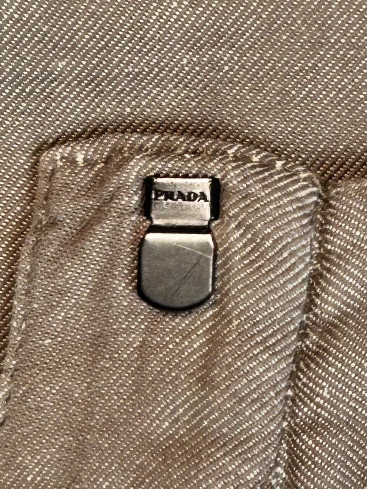 Prada Vintage Prada Milano Brown Check Straight Cotton Pants Size US 36 / EU 52 - 7 Thumbnail