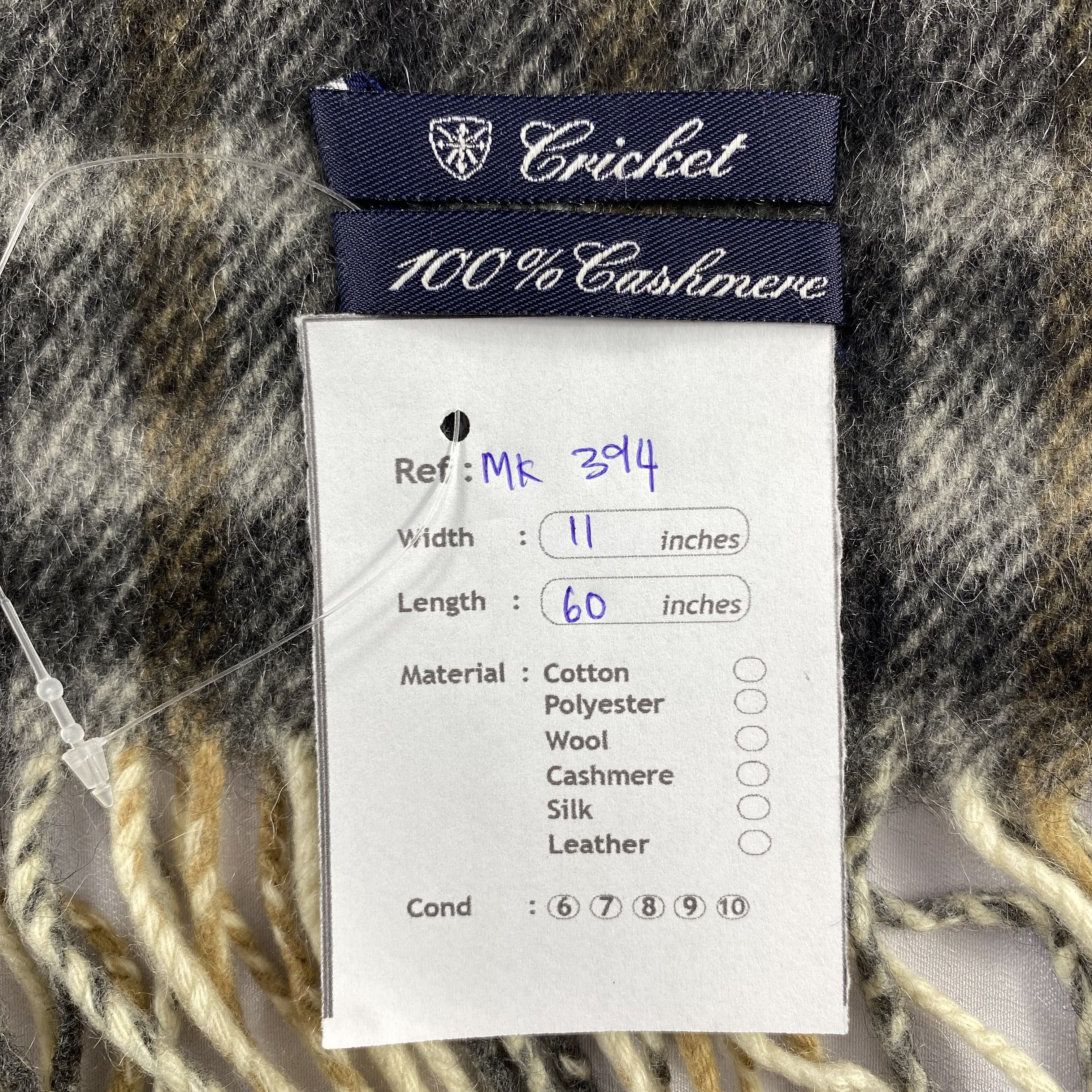 Other Cricket Scarf Neck Wrap Cashmere Muffler Size ONE SIZE - 5 Thumbnail