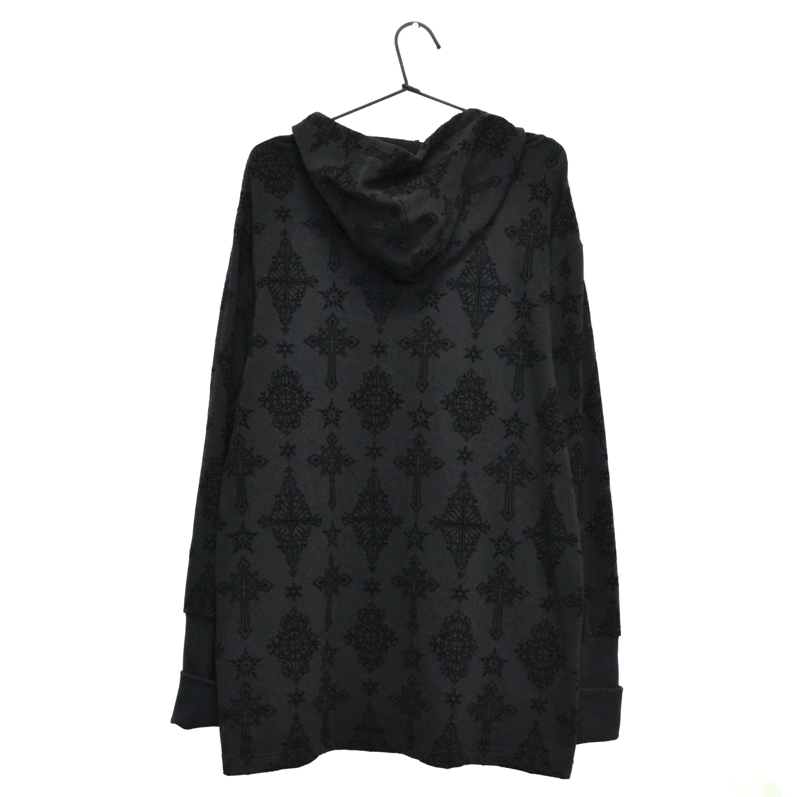 Killstar KillStar Men’s Black Gothic Punk Rock Hoodie Size S Size US S / EU 44-46 / 1 - 7 Thumbnail