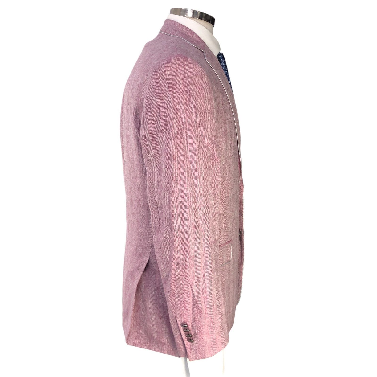 Tallia Tallia Size 38R Blazer Jacket Lavender Linen Kentucky Derby Size 38R - 11 Thumbnail