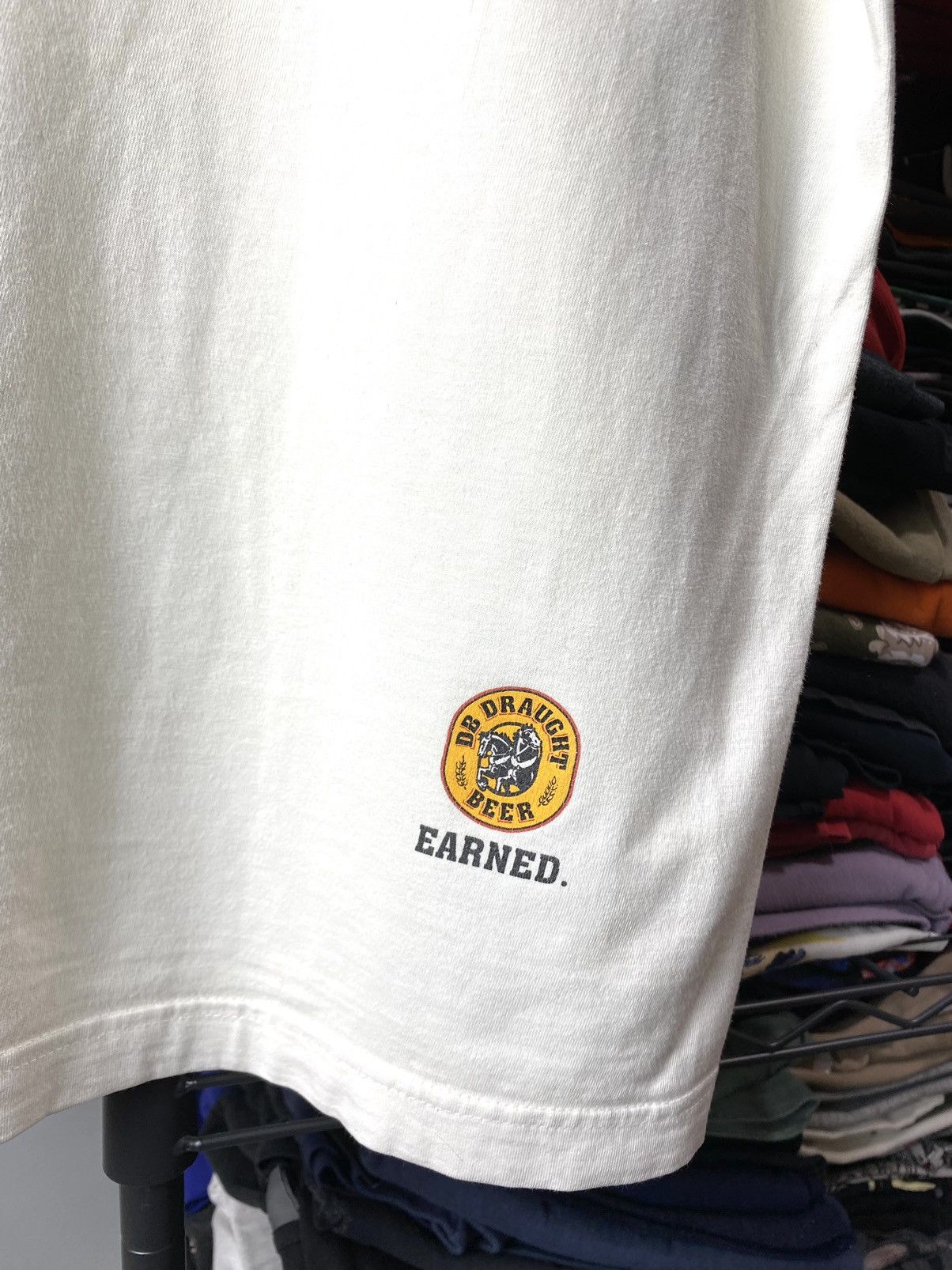 Band Tees × Vintage 90’s Vintage Draught Beer T Shirt Coors Budweiser Size US XL / EU 56 / 4 - 7 Thumbnail