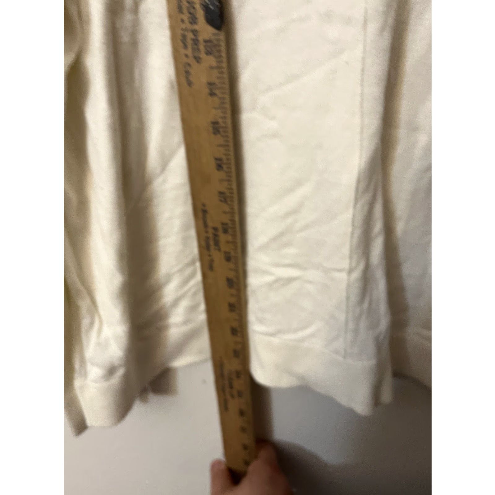 Talbots Talbots Chunky-Knit Pullover Sweater Women's Plus Size 2X Cream V-Neck Casual Size XXL / US 16-18 / IT 52-54 - 2 Thumbnail