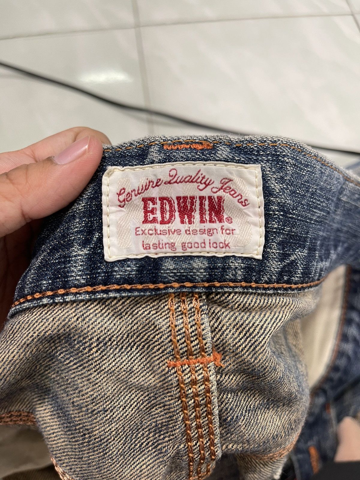 Edwin × Hysteric Glamour Edwin Zipper Pocket Zipper Fly Distressed Jeans Size US 34 / EU 50 - 18 Thumbnail