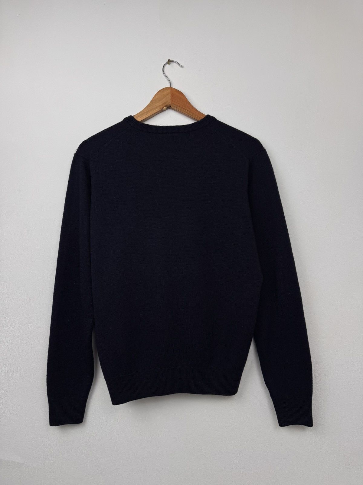 Lacoste Lacoste Men Wool Crewneck Sweater Dark Navy Size S Size US S / EU 44-46 / 1 - 8 Thumbnail