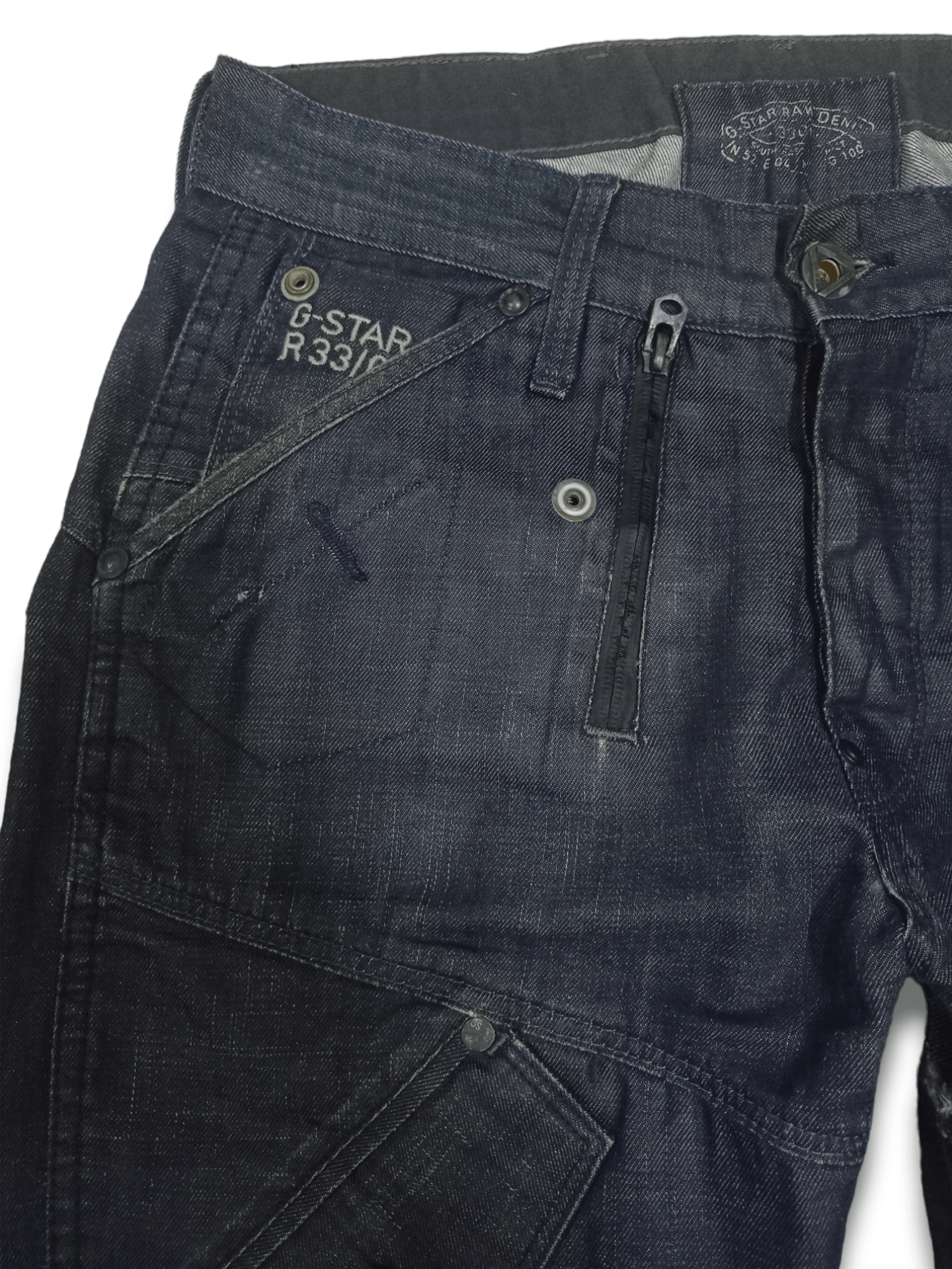 G-Star Vintage G Star Raw Tactical Pocket Cargo Loose Denim Pants Size US 28 / EU 44 - 5 Thumbnail