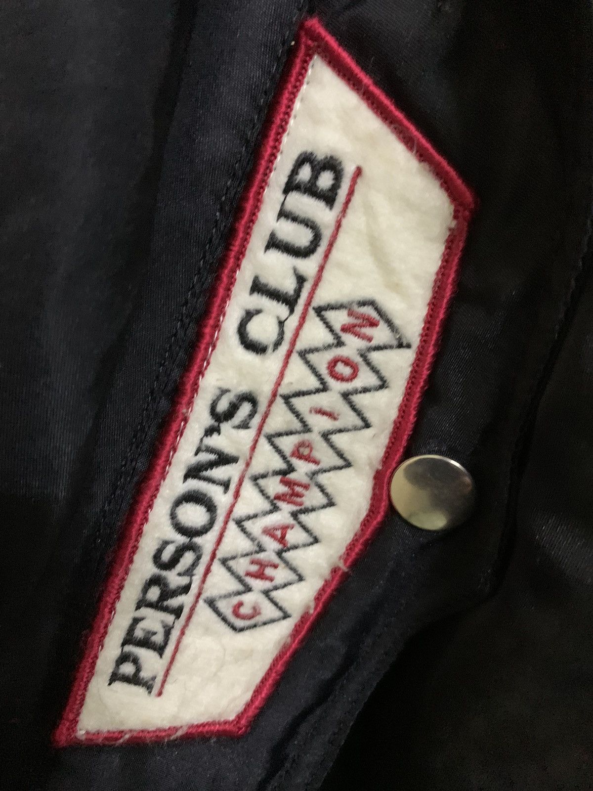 Vintage 💥Vintage 80s Persons Club Champion Bomber Ma1 Jacket Size US L / EU 52-54 / 3 - 5 Thumbnail
