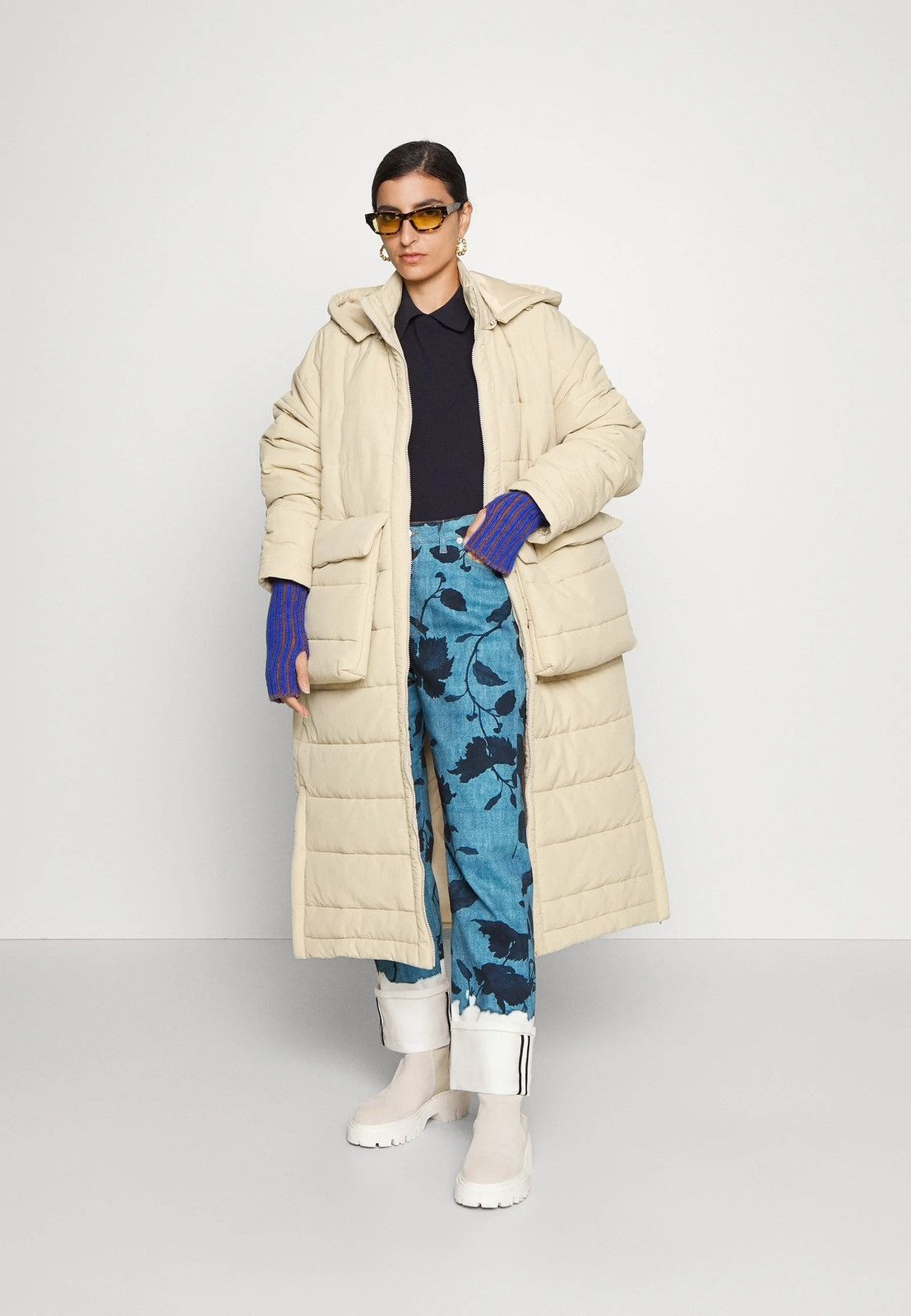 Henrik Vibskov !DS! AW22 Henrik Vibskov Apollo Almond Long Puffer Coat Size M / US 6-8 / IT 42-44 - 2 Thumbnail