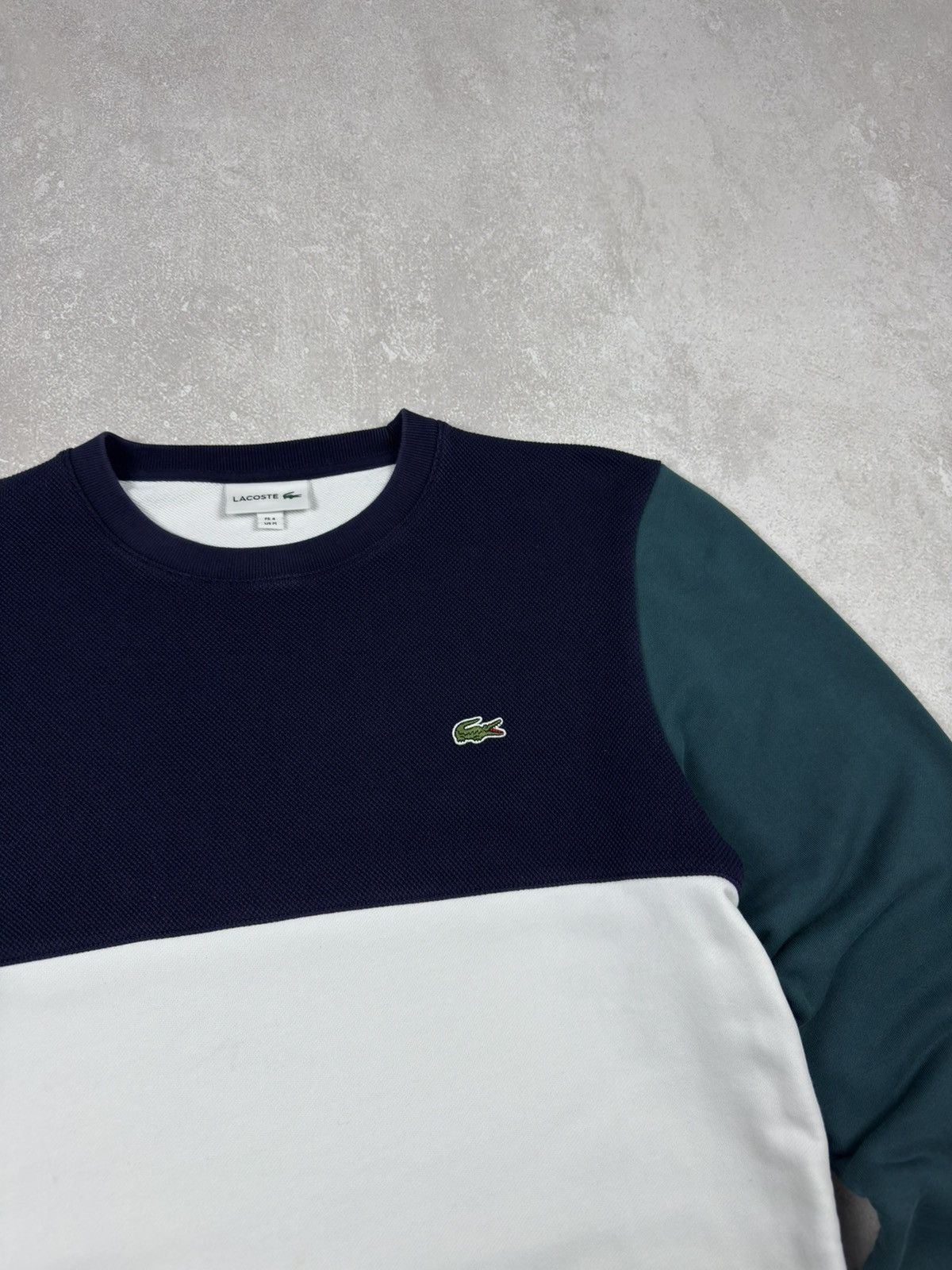 Lacoste Lacoste Sweatshirt Colorblock Fleece Crew Neck Mens size M Size US M / EU 48-50 / 2 - 4 Thumbnail