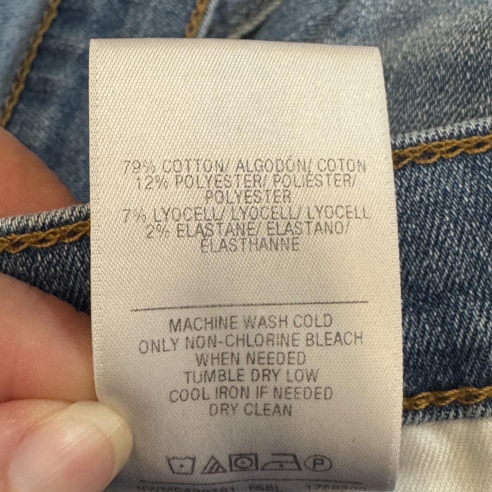 Hudson Hudson Natalie Skinny Size 31 Size 30" / US 8 / IT 44 - 6 Thumbnail