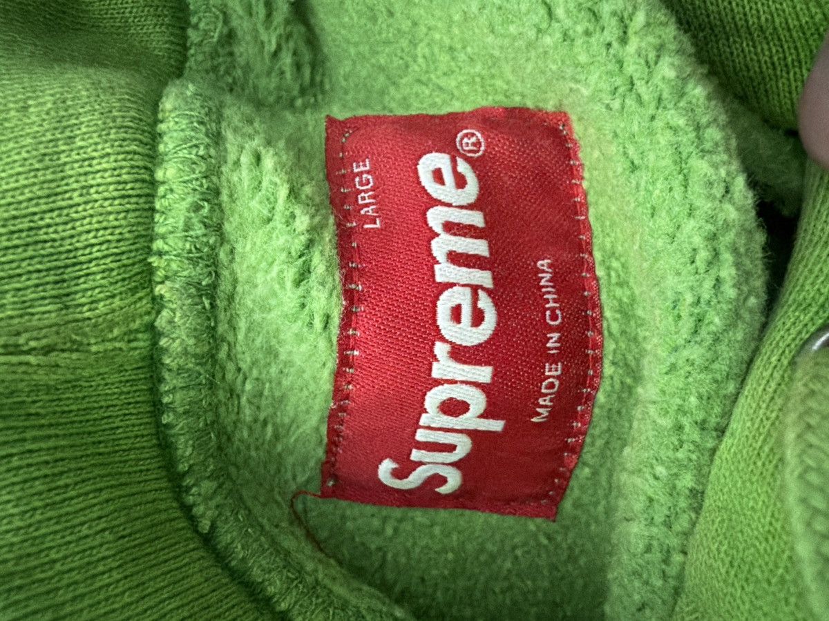 Supreme Supreme Hoodie Neon Green Size US L / EU 52-54 / 3 - 5 Thumbnail