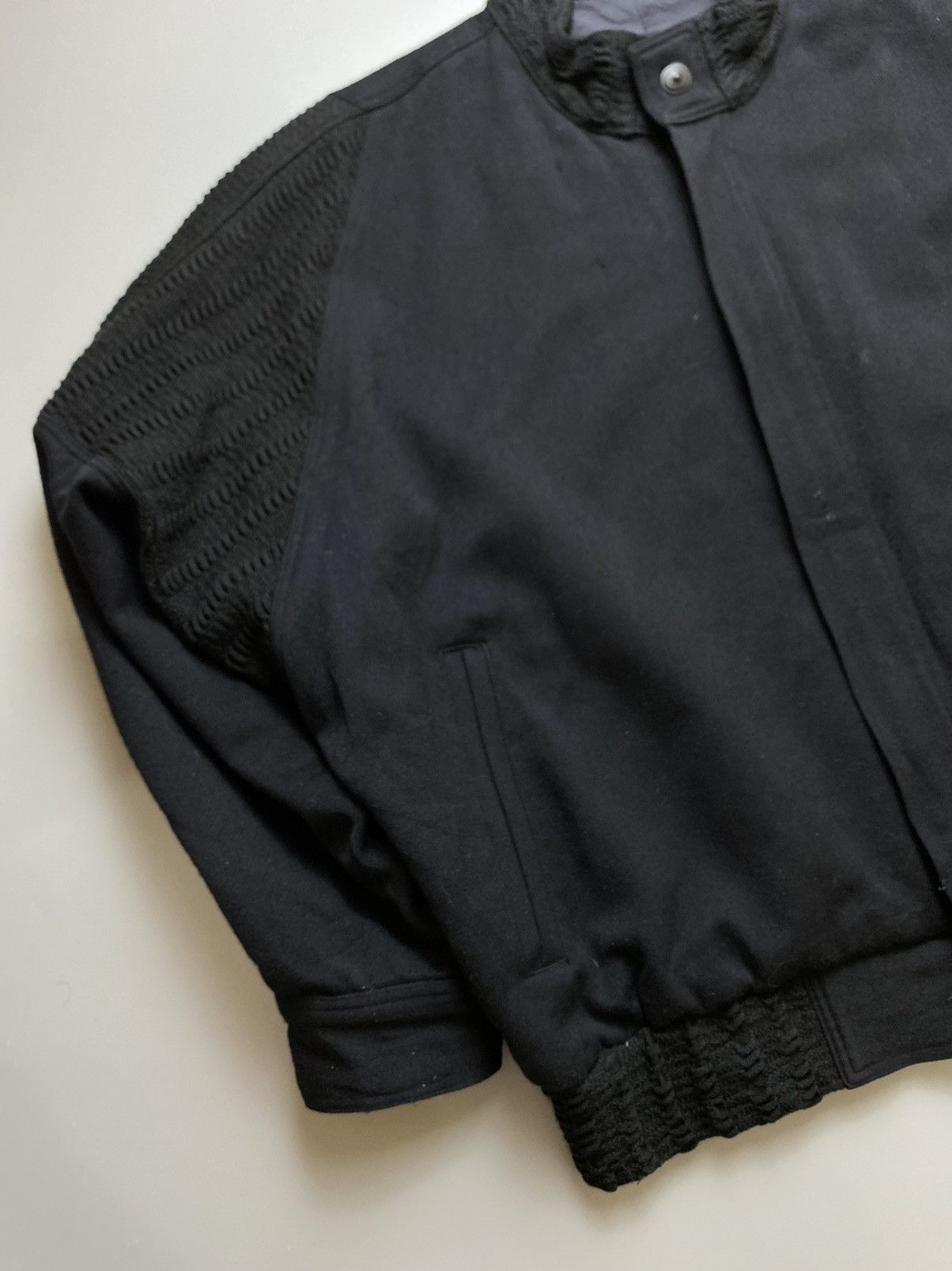 Issey Miyake × Japanese Brand Archive Issey Miyake bomber jacket Size US L / EU 52-54 / 3 - 6 Thumbnail