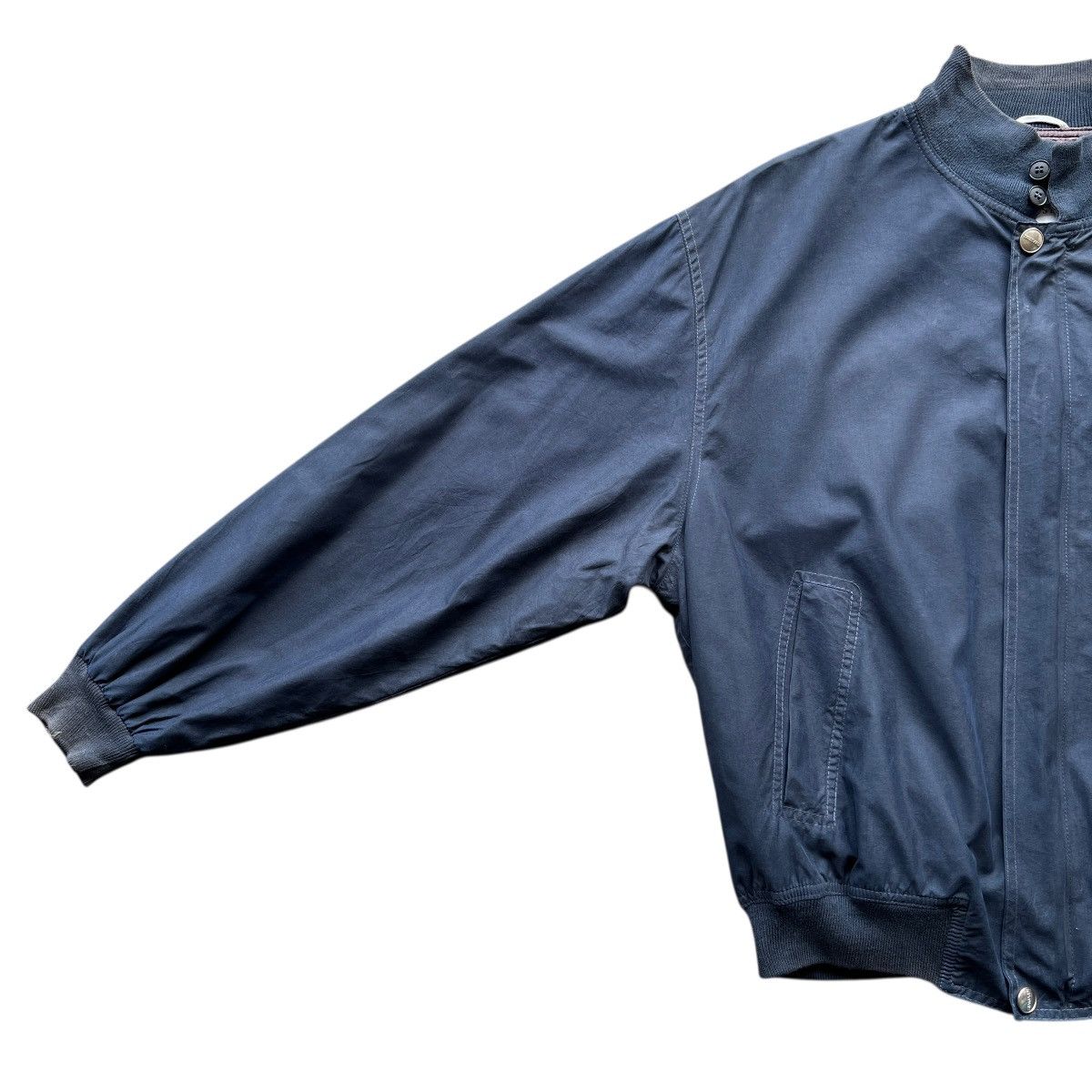 Trussardi Vintage Trussardi Rowing Gold Medal Navy Blue Bomber jacket Size US M / EU 48-50 / 2 - 4 Thumbnail