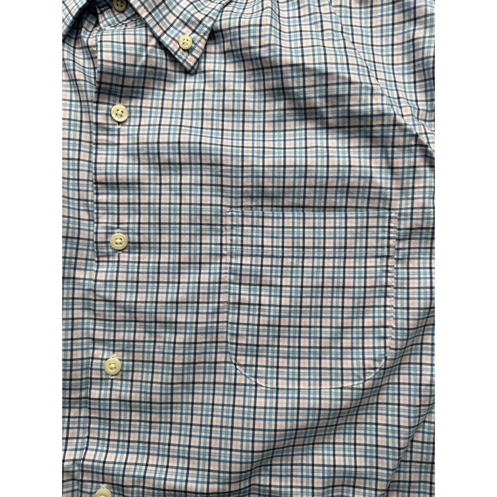 Peter Millar Peter Millar Crown Eddings Sport Button Plaid Shirt Men 2XL Size US XXL / EU 58 / 5 - 9 Thumbnail