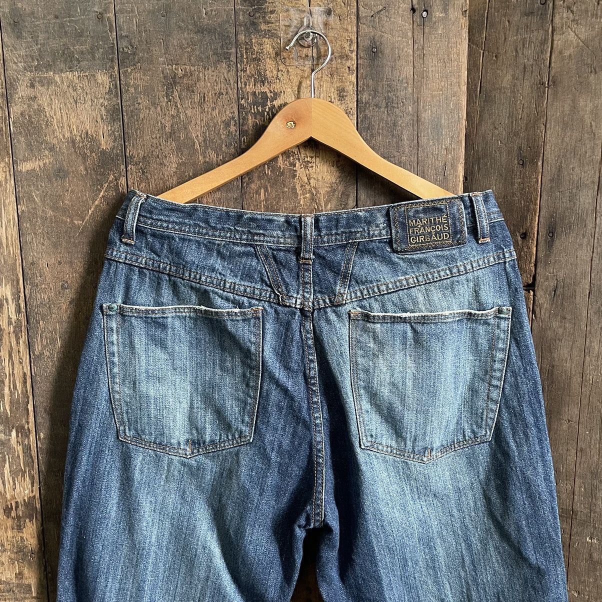 Marithe + Francois Girbaud Marithe Francois Girbaud Denim Jeans Size US 34 / EU 50 - 10 Thumbnail
