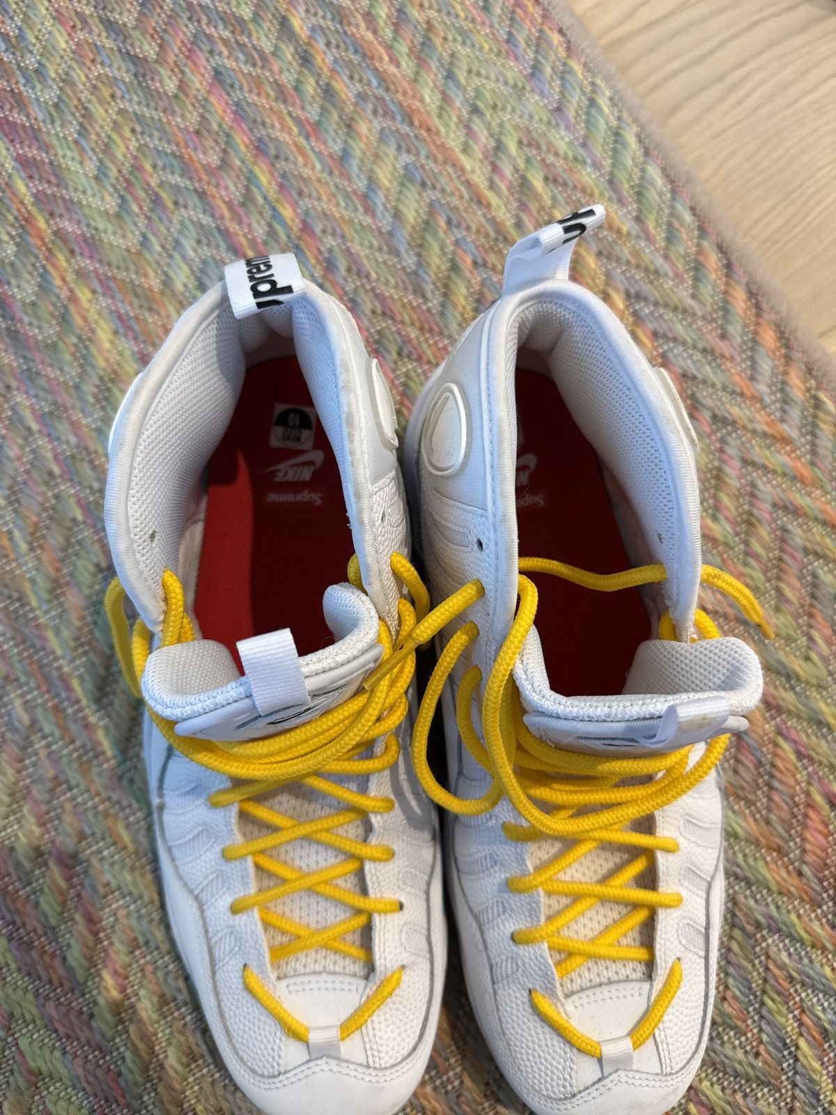 Nike × Supreme Nike X Supreme White Air Bakin Size US 10 / EU 43 - 7 Thumbnail