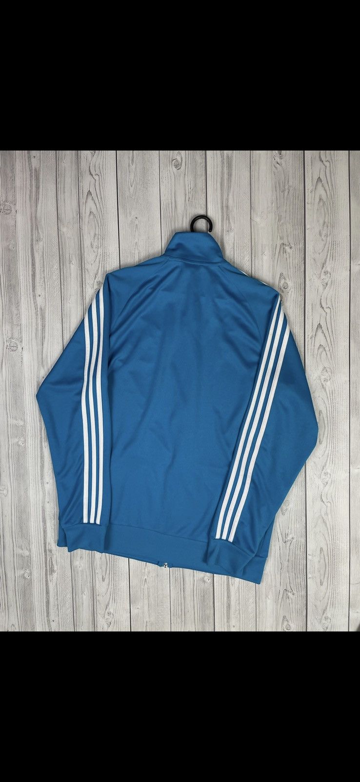 Adidas Vintage adidas real madrid soccer jacket blue size L rare Size US L / EU 52-54 / 3 - 9 Thumbnail
